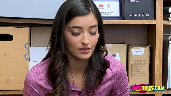 Officer sticks his big cock inside Emily'_s hungry punani