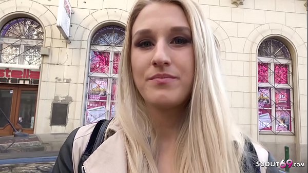 GERMAN SCOUT - Blonde Diane ANAL bei echtem Casting gefickt