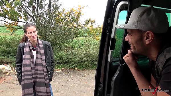 Pick-up Babe Thích nhận Shaft trong Take Van