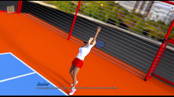 La bella ragazza si mette in mostra