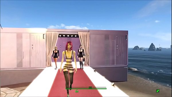 Sensuelle jeune fille taquine