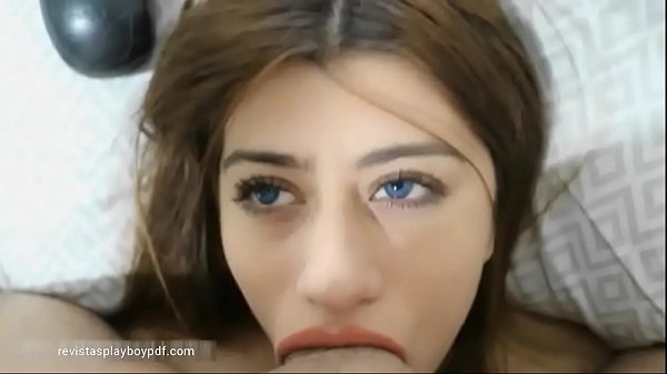 Teen chokes sucking a good cock