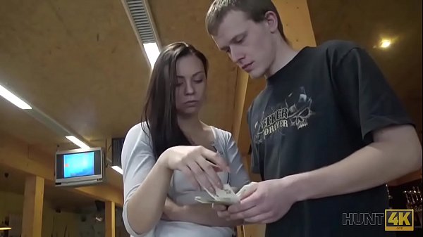 HUNT4K. Poor couple considers sex for money as a good solution