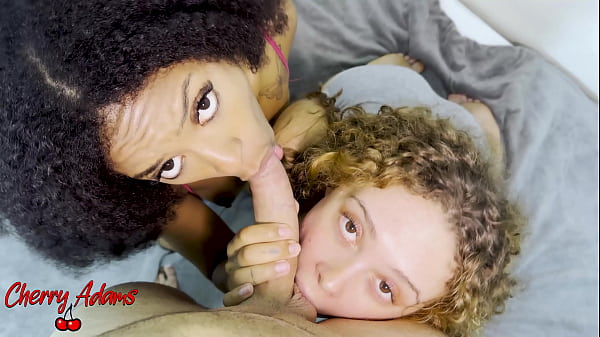 Hausgemachte Amateur-Menage - Ich habe meinen Freund zum Ficken mitgebracht!!! Branquinha und Pretinha teilen sich Sperma – Cherry Adams &amp_ Amanda Teix