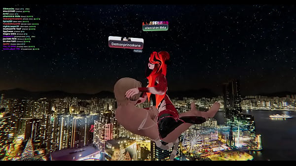 Vrchat Demon Girl goes at it on EDick