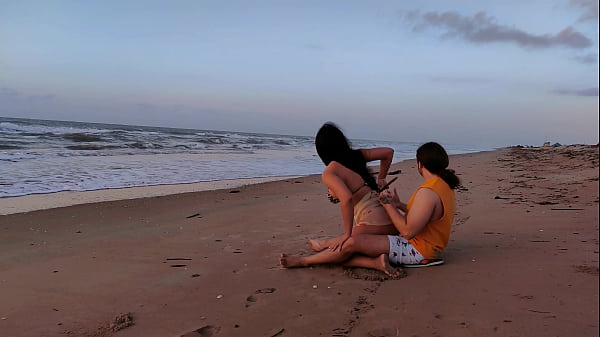 We had sex on a public beach