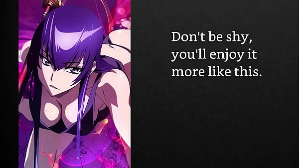 [FayGrey] [Busujima Saeko'_s New Pet] (Joi Cei Petplay Humiliation Degradation NoToys)