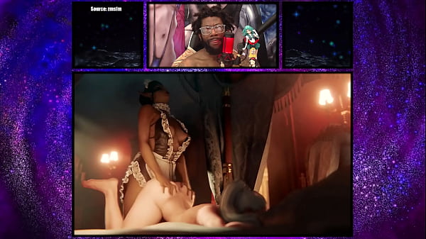 Sexy Futa Baldur'_s Gate 3 Waifu có được công việc mới là một cô hầu gái