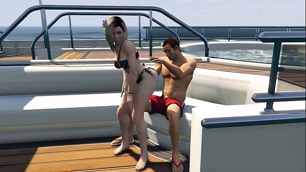 GTA 5 - Cutie Bikini Babe se fait baiser sur un yacht (gémissements ajoutés)