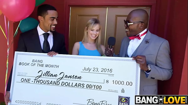 Jillian Janson wins two black cocks Jay Bangher, Chocolate God