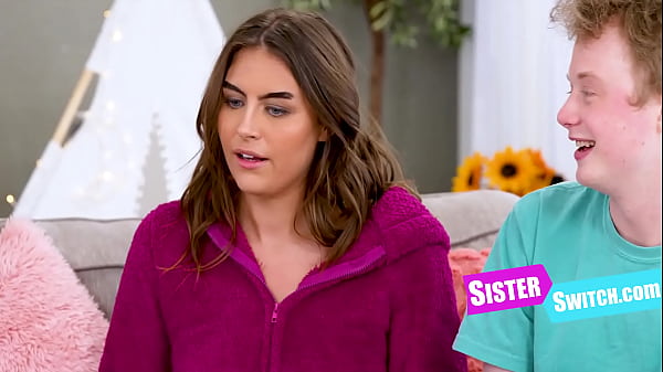 Tale Of Two Cute Step Sisters In PJ'_s Who Swap