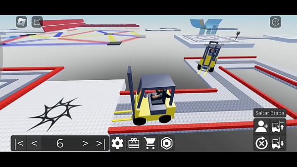 PLAYING THE CART GAME IN ROBLOX