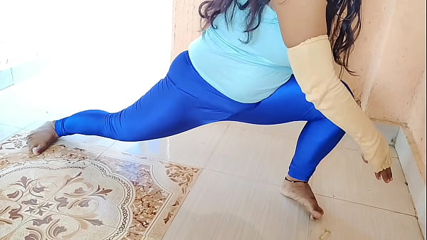 Doggy style fucking of hot sexy yoga teacher