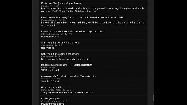 Je me débarrasse de certains mauvais commentaires pornographiques Reddit. TRÈS SEXUEL, COMPREND HENTAI, CRINGE ET YIFF !!!!