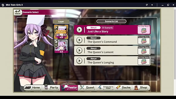 Mist Train Girls X Russen A-Rang-Szene