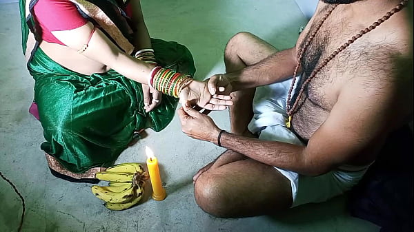Hypocritical Tantrik Baba fucked his devotee after worship! hindi dirty talk