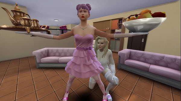 Zärtlichkeit, Sissy, Domina, Schlampe, 3D-Strapon