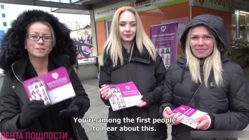 [bande de vulgarité] czechstreet (tatiana licky lex claudia macc pov povd tee-shirt blonde