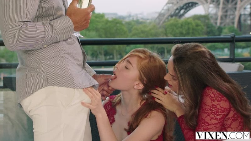 Vixen Jia Lissa, Tori Black quand à Paris trio, ffm, levrette, équitation, anulingus, cowgirl inversée