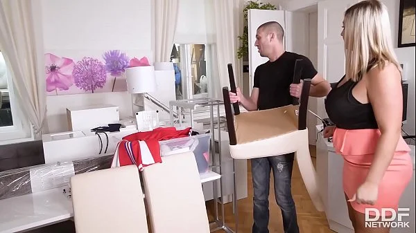 Elsa jean forget work, time to slurp [1080p, porn, teen, blonde, sex, pov, blowjob, creampie] cfnm