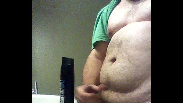 burly bear masturbates uncontrollably